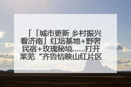 「城市更新 乡村振兴看济南」红培基地+野奢民宿+玫瑰秘境……打开莱芜“齐鲁情映山红片区”的破圈秘籍