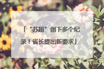“苏超”创下多个纪录！省长提出新要求