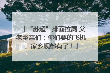 “苏超”排面拉满 父老乡亲们：你们要的飞机、家乡舰都有了！