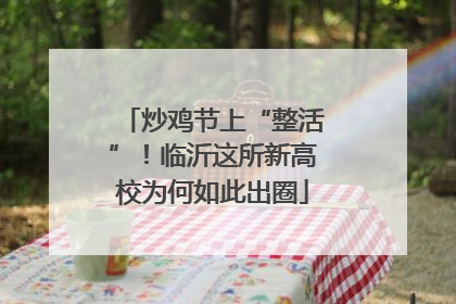 炒鸡节上“整活”！临沂这所新高校为何如此出圈