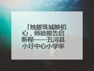 烛耀珠城映初心，师德报告启新程——五河县小圩中心小学举行师德报告会