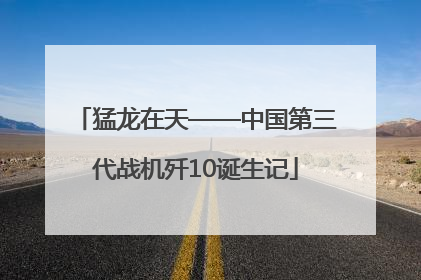 猛龙在天——中国第三代战机歼10诞生记