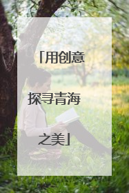 用创意探寻青海之美