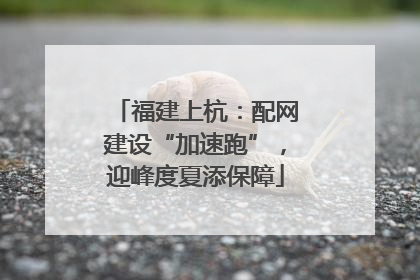 福建上杭：配网建设“加速跑”，迎峰度夏添保障
