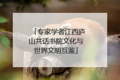 专家学者江西庐山共话书院文化与世界文明互鉴