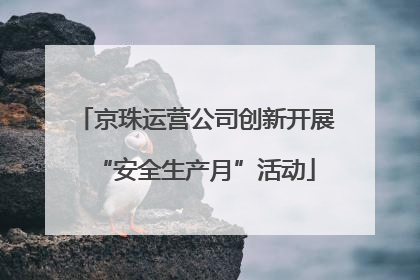 京珠运营公司创新开展“安全生产月”活动