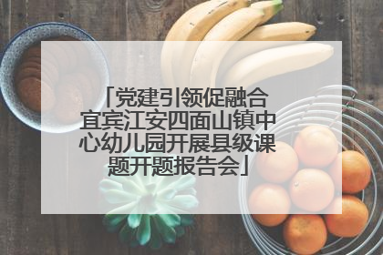 党建引领促融合 宜宾江安四面山镇中心幼儿园开展县级课题开题报告会