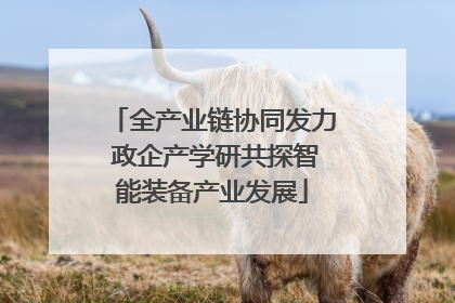 全产业链协同发力 政企产学研共探智能装备产业发展