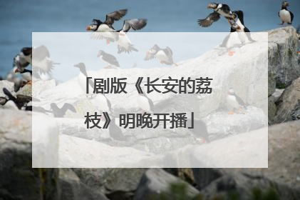 剧版《长安的荔枝》明晚开播