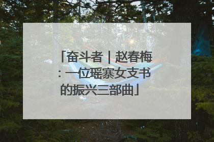 奋斗者｜赵春梅：一位瑶寨女支书的振兴三部曲