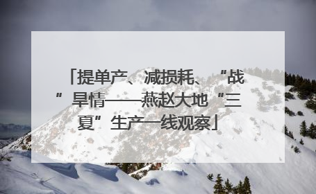 提单产、减损耗、“战”旱情——燕赵大地“三夏”生产一线观察