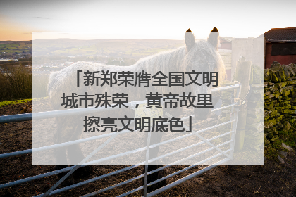 新郑荣膺全国文明城市殊荣，黄帝故里擦亮文明底色