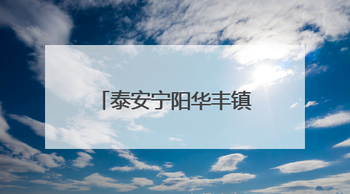 泰安宁阳华丰镇：绘就人居环境新画卷 书写乡村振兴新篇章