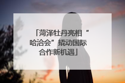 菏泽牡丹亮相“哈洽会”撬动国际合作新机遇