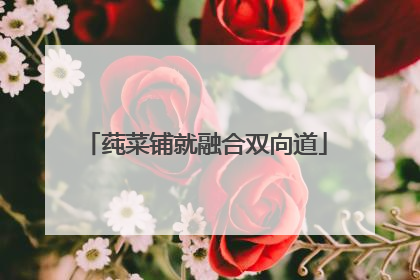 莼菜铺就融合双向道