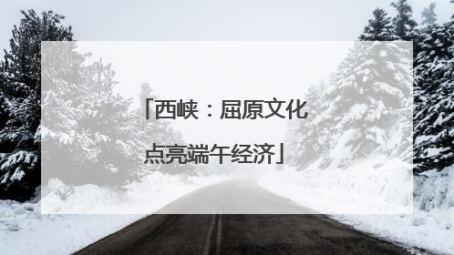 西峡：屈原文化点亮端午经济