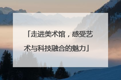 走进美术馆，感受艺术与科技融合的魅力