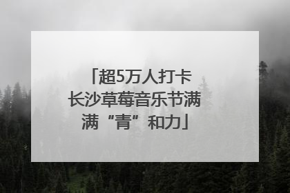 超5万人打卡 长沙草莓音乐节满满“青”和力