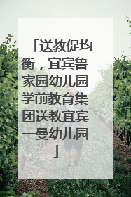 送教促均衡，宜宾鲁家园幼儿园学前教育集团送教宜宾一曼幼儿园