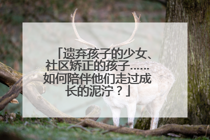 遗弃孩子的少女、社区矫正的孩子……如何陪伴他们走过成长的泥泞？
