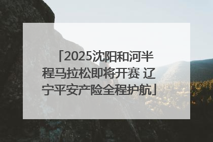 2025沈阳和河半程马拉松即将开赛 辽宁平安产险全程护航