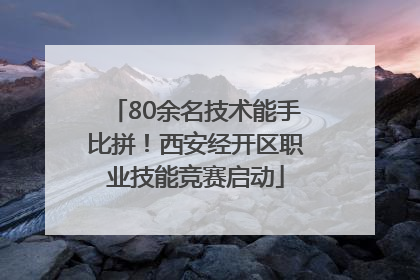 80余名技术能手比拼！西安经开区职业技能竞赛启动